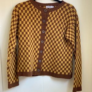 Gimaguas checkered cardigan